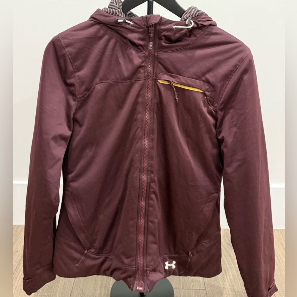Under Armour Storm Coldgear Infrared Hooded Women's Jacket ( Sz. Small) - Picture 2 of 11